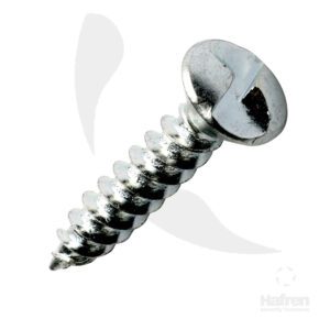 Clutch Head One-Way Countersunk Head Zinc Plated Steel Woodscrew