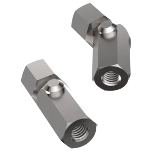 סטנדוף עם ציר M2,5x20 Brass מצופה ניקל