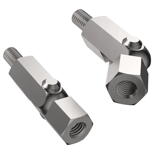 סטנדוף עם ציר Female-Male M3/SW5,5x25 Brass מצופה ניקל