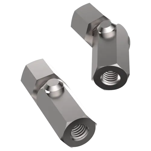 סטנדוף עם ציר M3/SW5,5x25-10/15 Brass מצופה ניקל