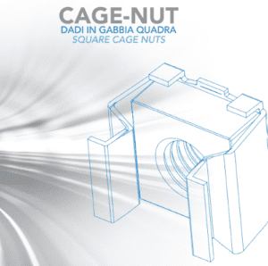 CAGE-NUT אומי כלוב מרובעים