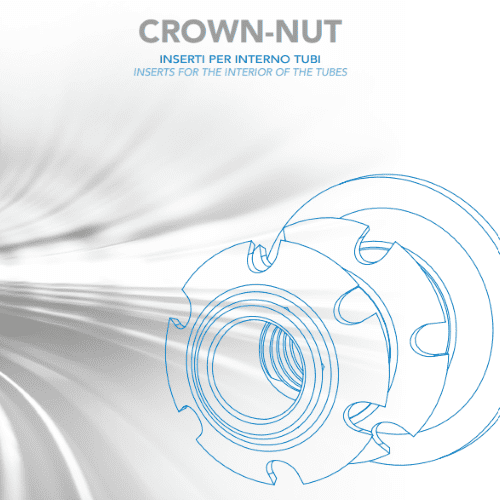CROWN NUT אינסרטים פנימיים לצינורות